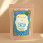 Hennahub Gold Indigo Powder for Deep, Natural Hair Dyeing | Double Filtered 100g